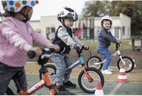 Eduplay bicicleta de equilibrio lime - bici sin pedales niños multicolor-3