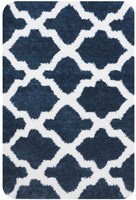 Dutch House alfombra de baño navy 60x90 cm - alfombra antideslizante de lujo