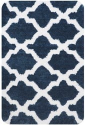 Dutch House Toulon badmat 60 x 90 cm navy