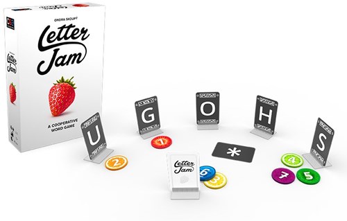 Czech Games Edition Letter Jam juego de mesa inglés 2-6 jugadores party game-3