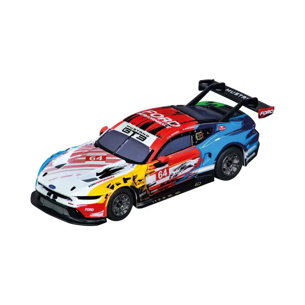 Coche de carreras Carrera Ford Mustang GT3 Champion Spirit HYBRID 1:50 azul