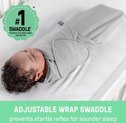 SwaddleMe Monogram Elephant