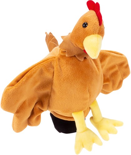 Beleduc marioneta de mano gallina peluche juguete teatro gallina