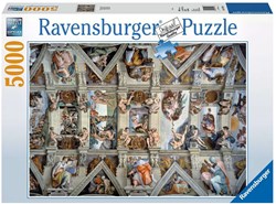 Ravensburger puzzle Capilla Sixtina - Puzzle de arte 5000 piezas
