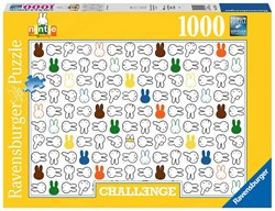 Ravensburger puzzle Miffy - Rompecabezas cartoon 1000 piezas adultos