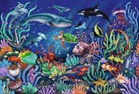 Ravensburger puzzle de madera animales marinos bajo el mar 500 piezas-2
