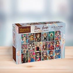 Magnolia 18 Puzzles - Romi Lerda Micro Puzzle Set - 99 Teile