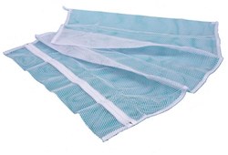 Doos garderobebloks nummerset geel