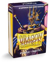 Dragon Shield fundas cartas trading cards morado japonés mate 60 unidades