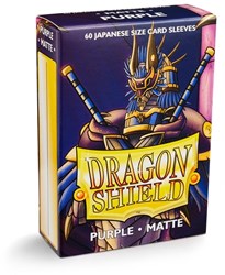 Dragon Shield fundas cartas trading cards morado japonés mate 60 unidades
