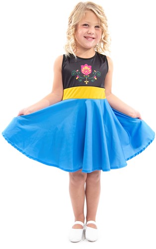 Little Adventures vestido Alpine twirl disfraz talla 6 para niños