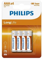Philips 12*4 Pila lápiz Philips R03-AAA