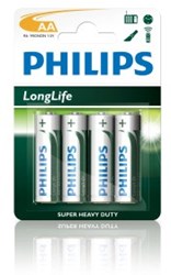 Philips 12*4 pilas penlite R6-AA Philips