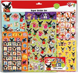 Juego de superpegatinas de Bing 19167
