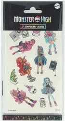 Creative Craft Group tatuajes Monster High - set de 12 tatuajes temporales