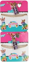 Creative Craft Group collares de amistad Rainbow Pets BFF para niños