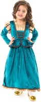 Little Adventures vestido de princesa disfraz medieval para niños 5-7 años
