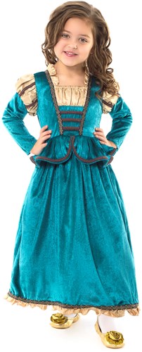 Little Adventures vestido de princesa disfraz medieval para niños 5-7 años