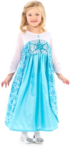 Little Adventures vestido princesa Ice Princess 5-7 años disfraz