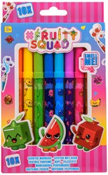 FruitySquad 10 rotuladores fruitysquad FS60351