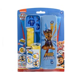 Estuche de Hojalata 3D Masa Okidoki Paw Patrol + Accesorios