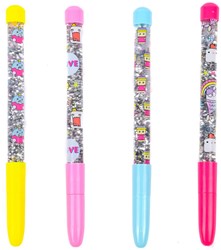 Pen met Water Glitters