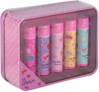 Beauty bálsamo labial lata rosa Create It! - set bálsamos labiales niños-2