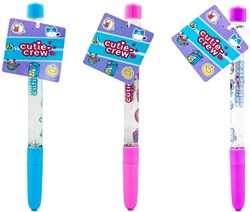 Canenco bolígrafo agua purpurina Cutie Crew para niños desde 3 años