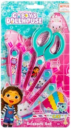 Canenco Tijeras creativas infantiles Gabby's Dollhouse con 5 cuchillas decorativas