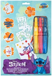 Stitch Blaaspennen met 3 Sjablonen Set