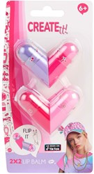 Canenco bálsamo labial juguete en forma de corazón para niños multicolor