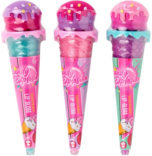 Canenco brillo de labios juguete Candy Explosion Helado multicolor