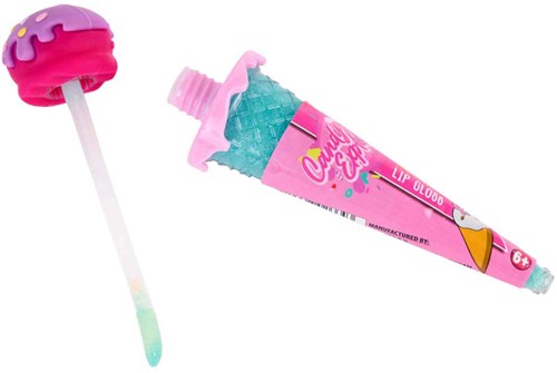 Canenco brillo de labios juguete Candy Explosion Helado multicolor-3