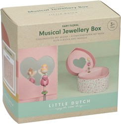 Bambolino Toys joyero caja de música hada Fairy Garden rosa