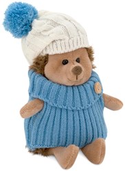 Orange Toys erizo de peluche - juguete suave con gorro blanco-azul