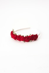 Little Adventures accesorio para el cabello diadema flor roja para niños