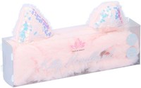 Diadema kitty negra accesorio cabello maquillaje mascarilla