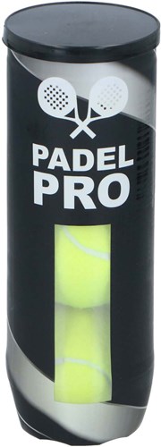 Pelotas de pádel set 3 unidades - pelotas de tenis pádel en tubo resistente