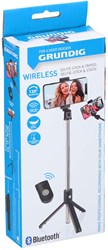 Palo selfie trípode Bluetooth accesorio smartphone negro extensible