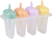 Molde para polos plástico multicolor 4x59ml para niños-2