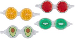 Antifaz diseño fruta reutilizable relajación y frescura