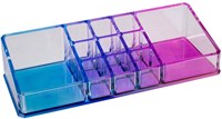 Organizador de maquillaje multicolor con 11 compartimentos para cosméticos-2