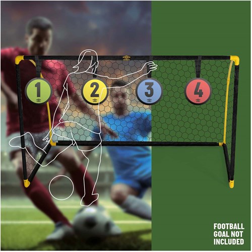 Dianas de fútbol set de entrenamiento 4 piezas coloridas para precisión-3
