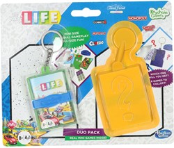 Hasbro mini juego llavero Juego de la Vida - juego de viaje para niños