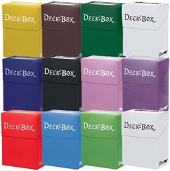 Ultra Pro deckbox roja - caja resistente para 80 cartas