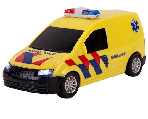 Rapid Wheels coche de policía teledirigido con luces - coche de juguete-2
