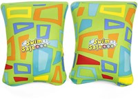 Bestway Manguitos Aquastar rosa ayuda para nadar niños 1-3 años-3
