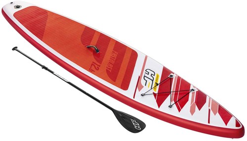Bestway SUP board Hydro Force Fastblast Tech Set rojo paquete completo-2