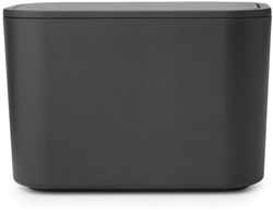 Brabantia papelera baño plástico - MindSet Dark Grey