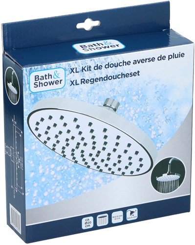 Set de ducha de lluvia lujo multicolor - experiencia premium baño-3